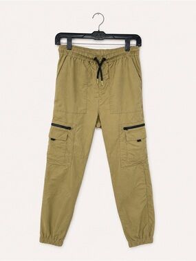 Tan Cargo Nylon Utility Jogger Pants |Streetwear Utility Gorpcore | Women’s XS
